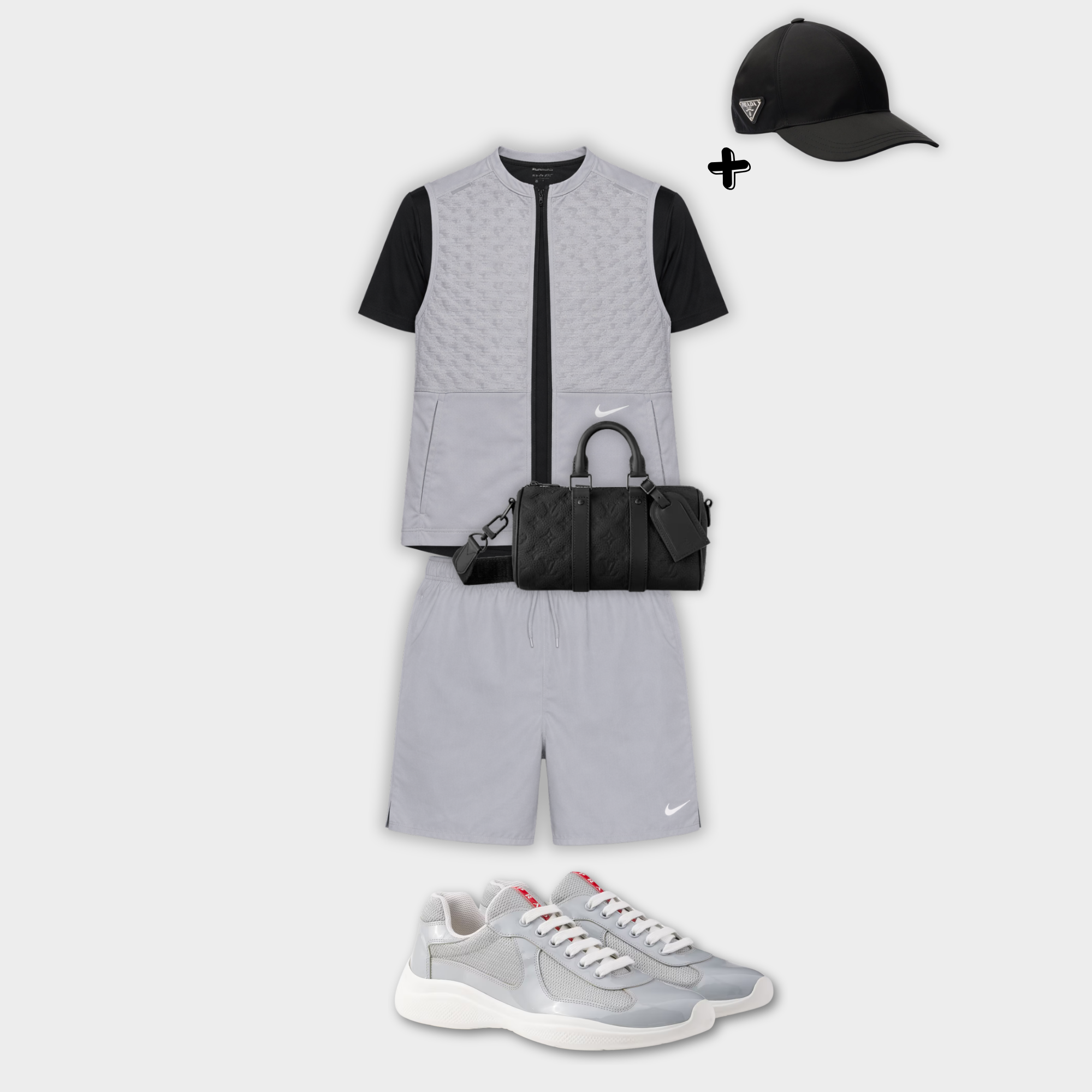 Outfit Therma Fit Gris + Casquette Offerte