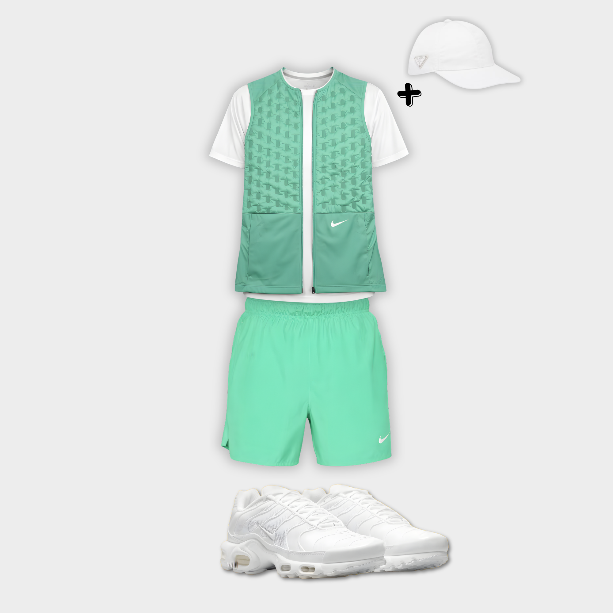 Outfit Therma Fit Vert + Casquette Offerte