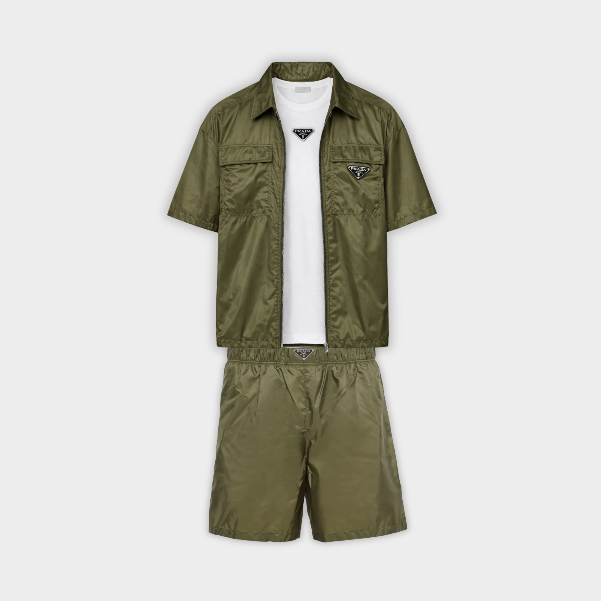 Outfit Pr°da Kaki + Casquette Offerte