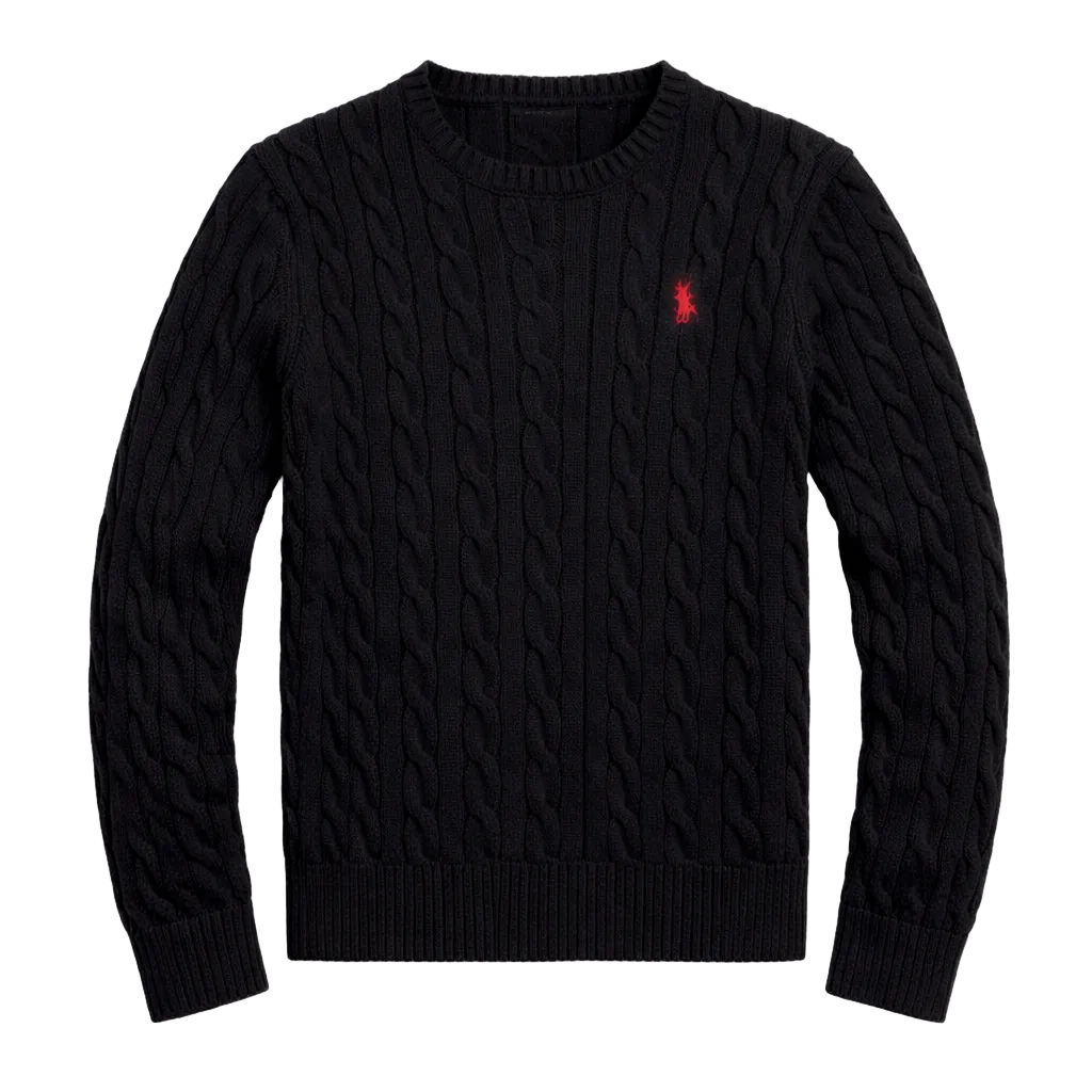 Pull - Noir / Rouge