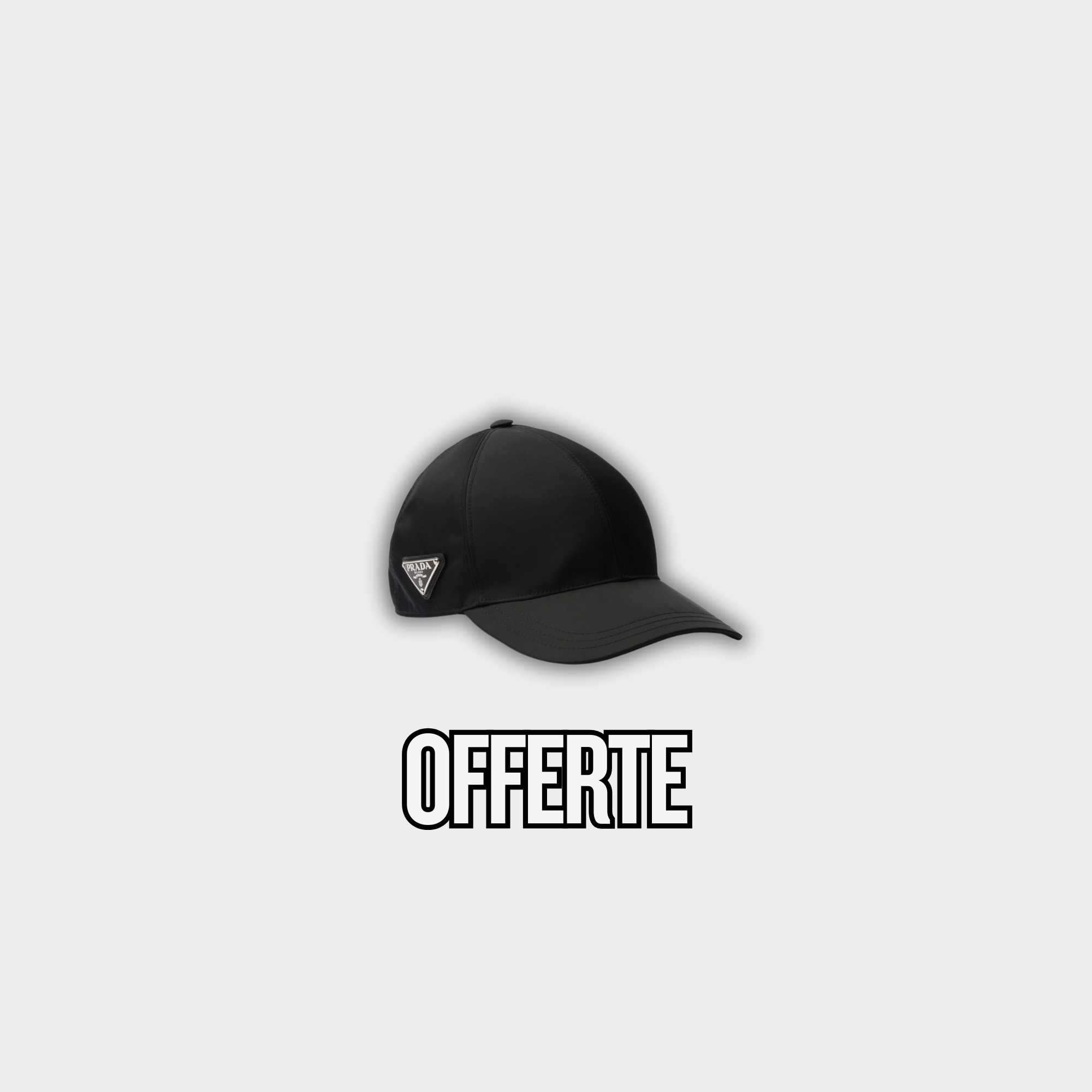 Outfit Prada Noir + Casquette Offerte