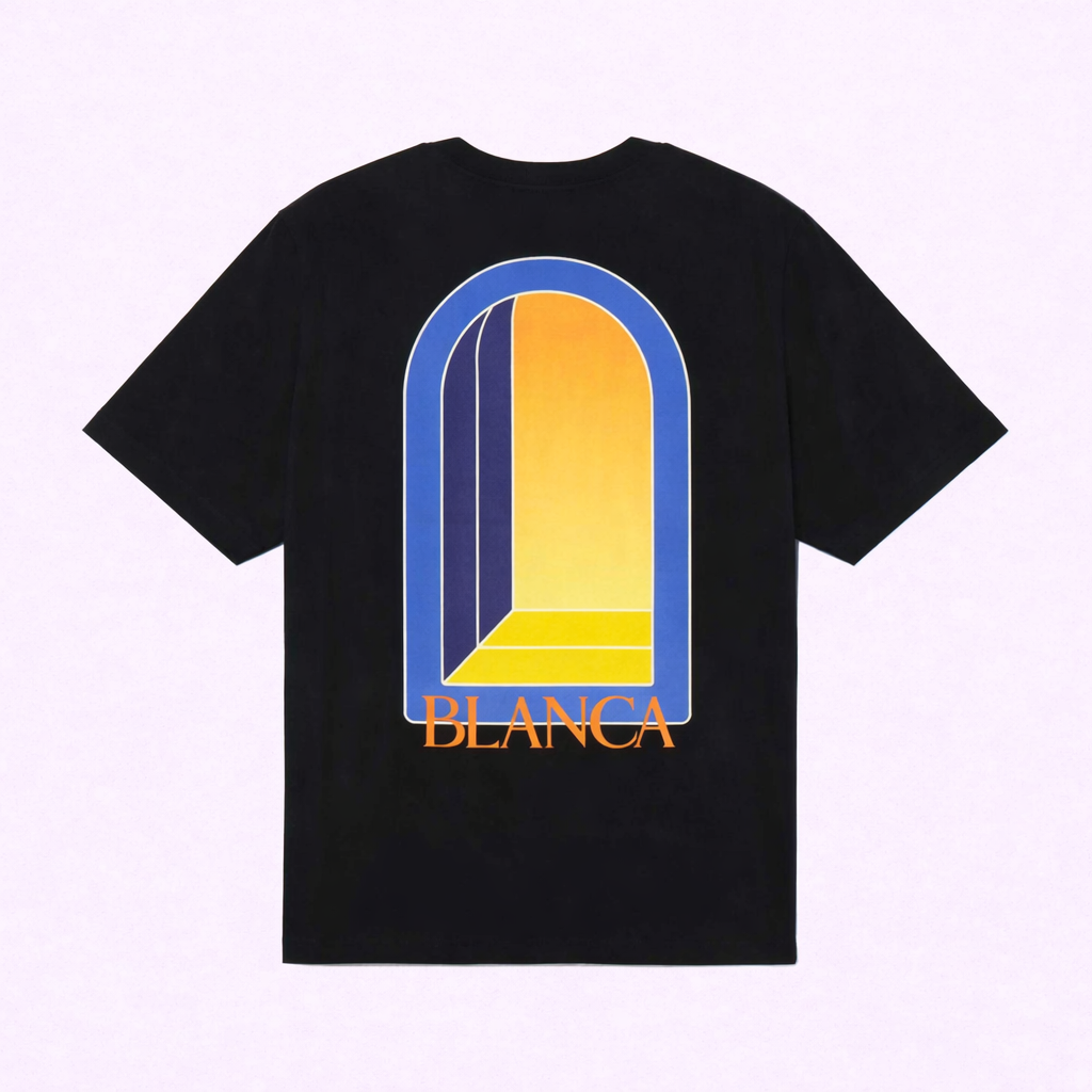 T-shirt  - Bleu / Rouge
