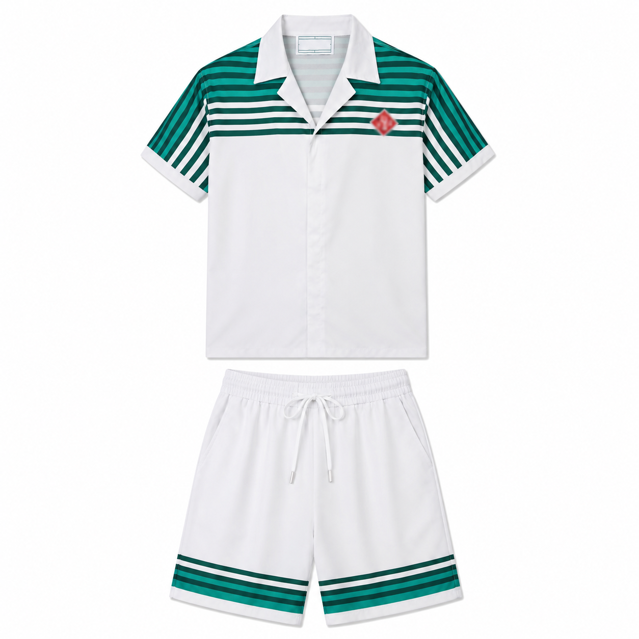 Ensemble Casa -  Blanc / Vert