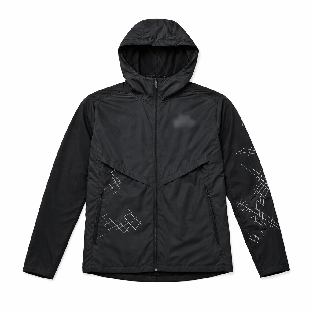 Veste Running Division - Noir